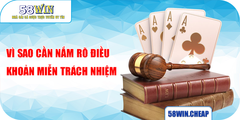 Vì sao cần nắm rõ điều khoản miễn trách nhiệm